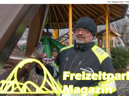 Aufbau des Themenbereichs „Sonnenbucht“ in FANTASIA (Januar 2025)